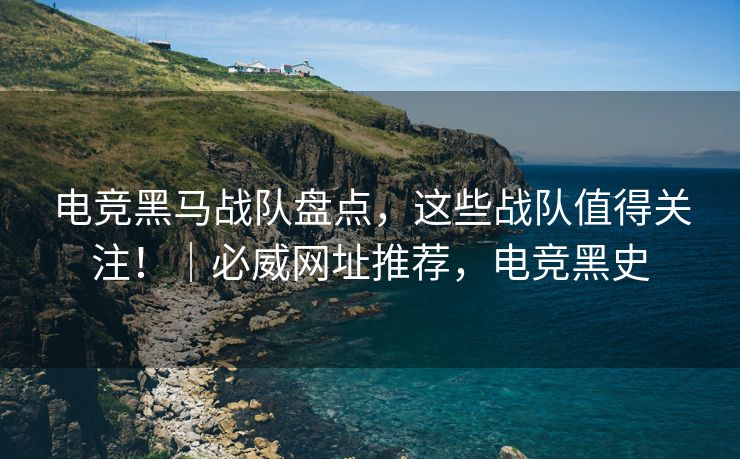 电竞黑马战队盘点，这些战队值得关注！｜必威网址推荐，电竞黑史